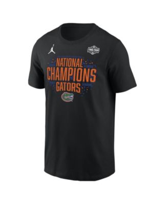 Jordan - Men's Black Florida Gators 2025 NCAA Men's Basketball National Champions Locker Room T-Shirt