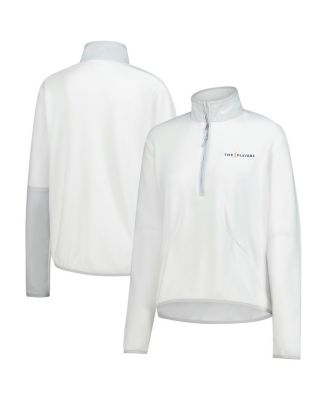 Nike - Women's White 2025 THE PLAYERS Victory Half-Zip Performance Pullover