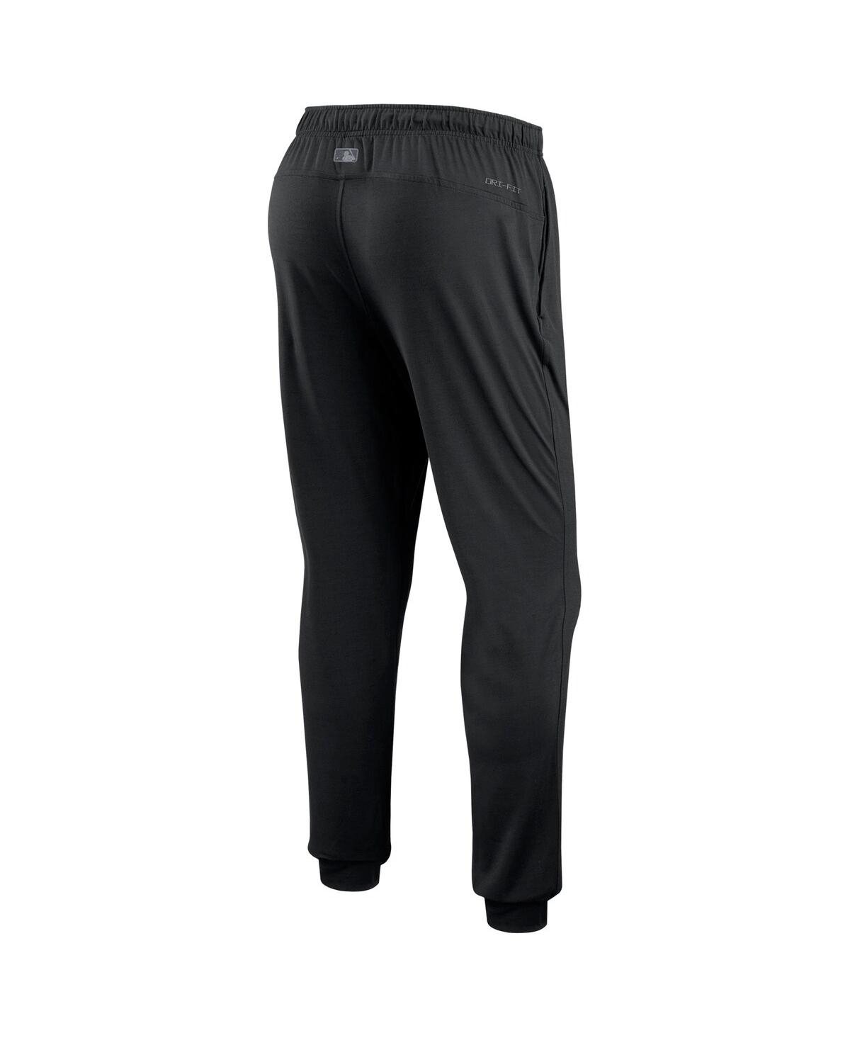 NIKE MEN'SÂ BLACK ST. LOUIS CARDINALS BIG TALL PERFORMANCE TRAVEL PANTS 