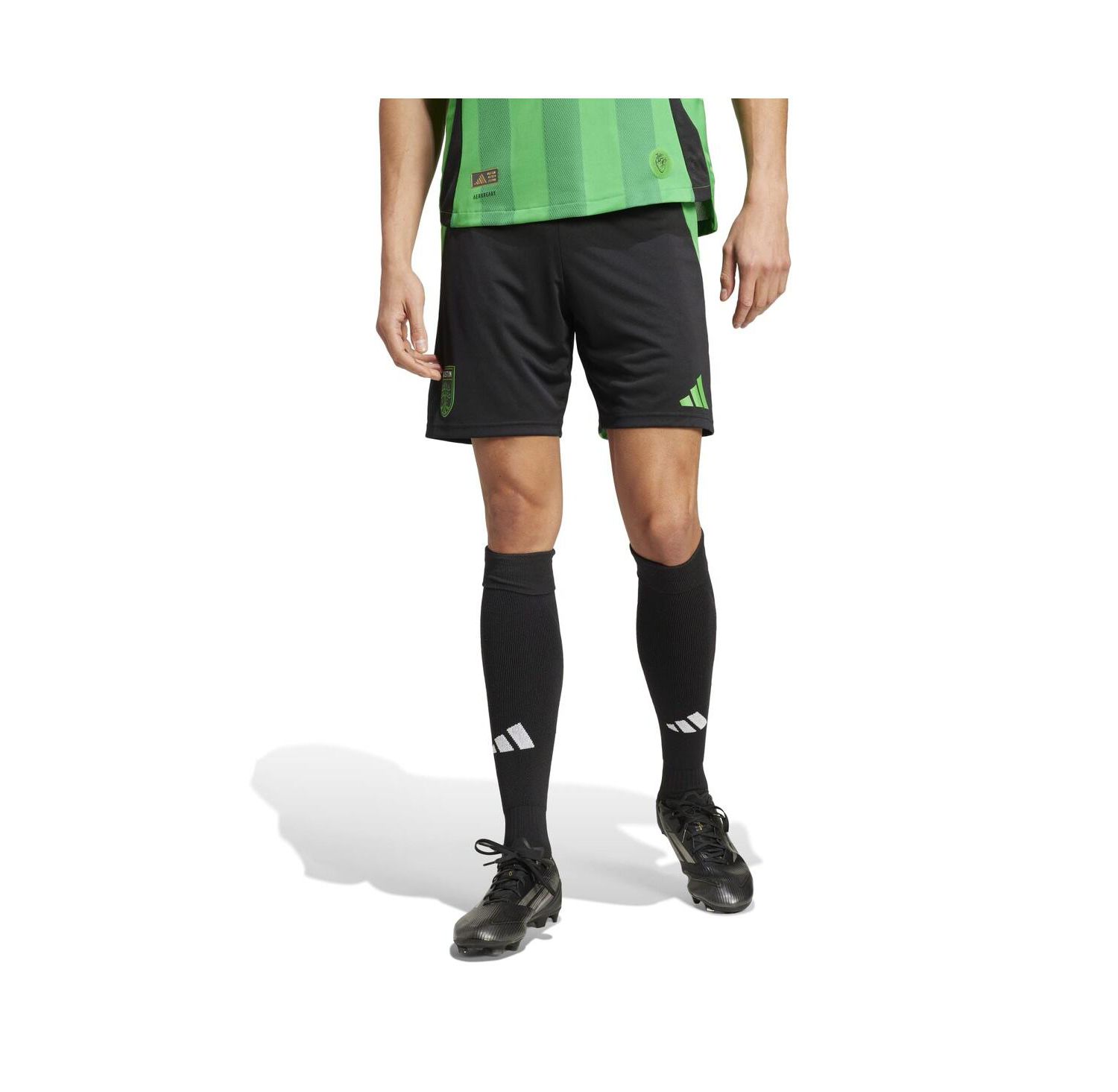 Men's Black Austin FC Home 2025 The Heartbeat Kit Authentic Shorts