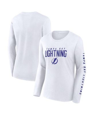 Fanatics - WoMen's&nbsp;White Tampa Bay Lightning Long Sleeve T-Shirt