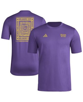 adidas - Men's&nbsp;Purple Orlando City SC Local Wrap T-Shirt