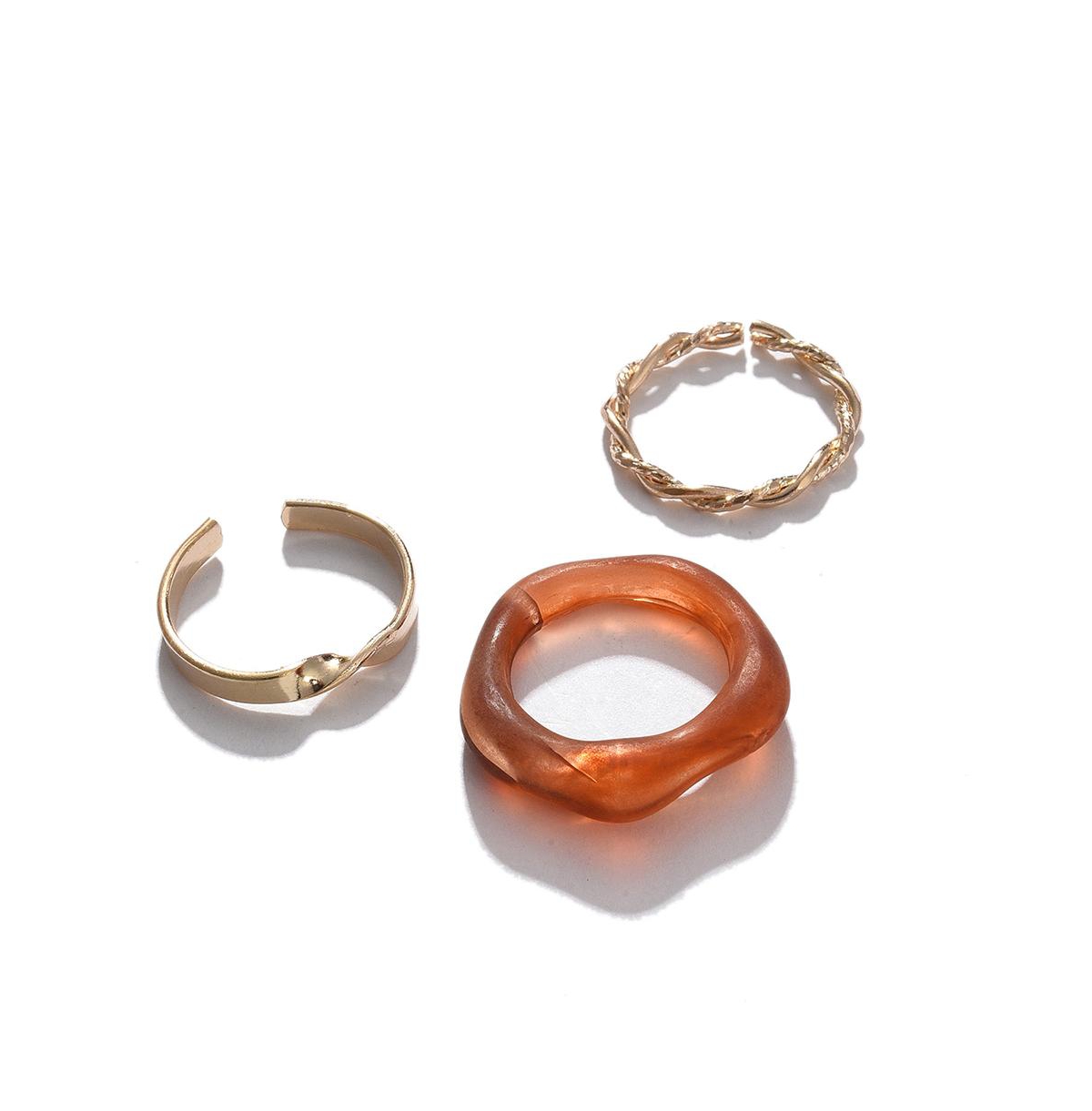 Women's Vacay Multi-Layer Ring - Brown