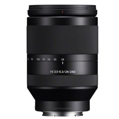 FE 24-240mm f/3.5-6.3 OSS Lens for Sony E, Bundle with ProOptic 72mm UV Filter, Lens Pouch, Cleaning Kit, Cap Tether, PC Software Kit