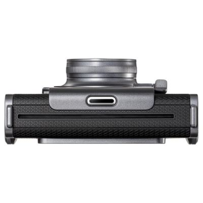 Instax WIDE Evo Hybrid Instant Camera, Bundle 20-Pack Film, 128GB Micro SD Card, Camera Shoulder Bag