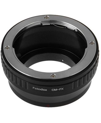 Lens Mount Adapter for Olympus Zuiko (OM) 35mm SLR Lens to Fujifilm Fuji X-Series Mirrorless Camera Body