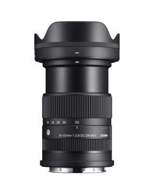 18-50mm f/2.8 DC DN Contemporary Lens for L Mount, Bundle with ProOptic 55mm Filter Kit, Lens Cleaner, Lens Wrap, NS-3 Sling Strap, Cleaning