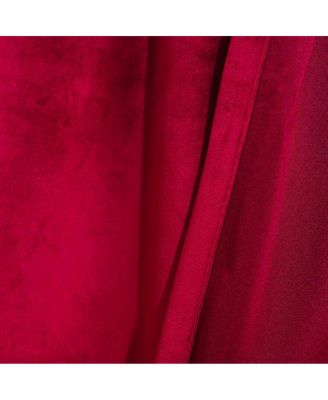 Heavyweight Velvet Grommet Curtain Panels (Set of 2), 52" W x 96" L