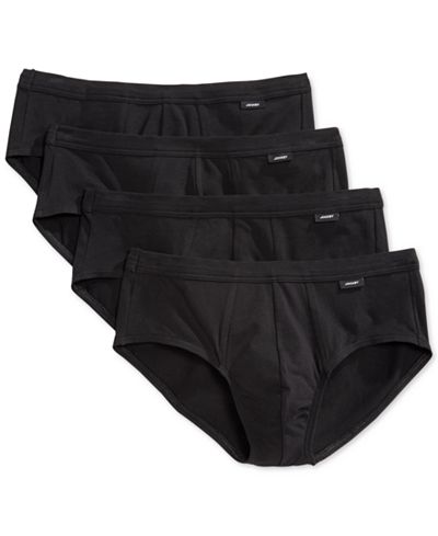 Jockey Low-Rise Tagless Stretch Briefs, 4 Pack