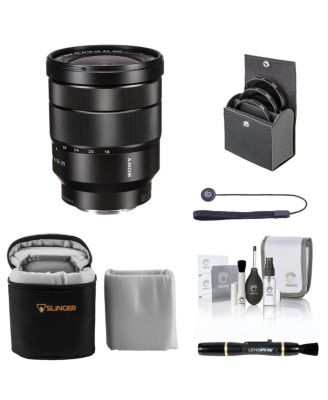 Vario-Tessar T FE 16-35mm f/4 ZA OSS Lens for Sony E, Bundle with ProOptic 72mm Filter Kit, Soft Lens Case, Lens Cleaner, Cleaning Kit,