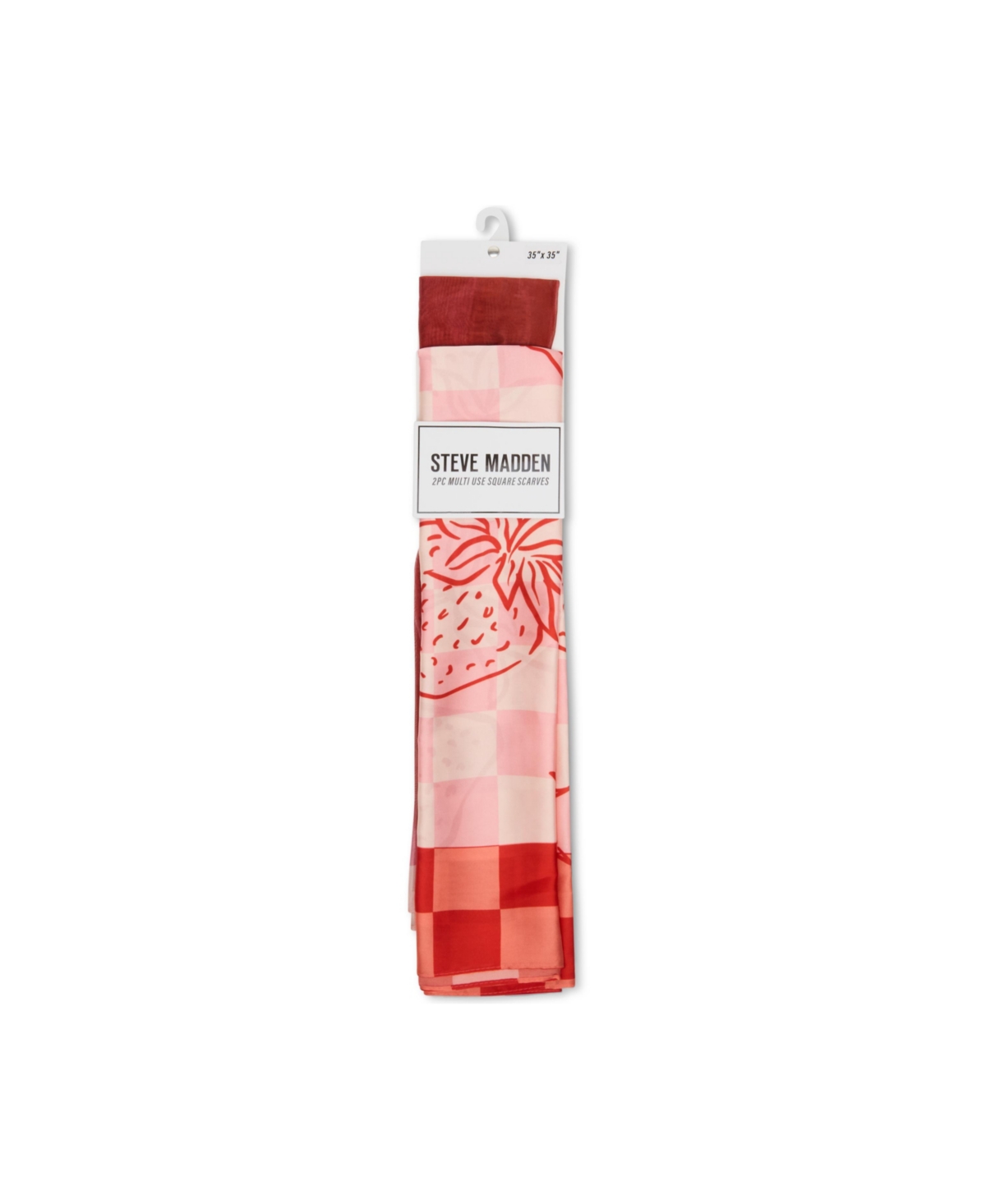 Steve Madden 2-pc. Fruity Fun Satin Square Scarf Set