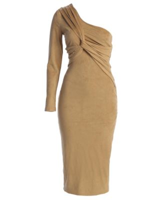 Dayanna Suede Midi Dress