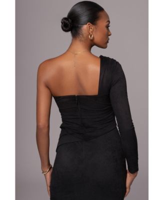 Dayanna Suede Midi Dress