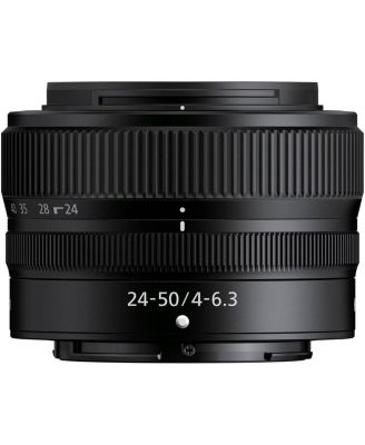 NIKKOR Z 24-50mm f/4-6.3 Lens, Bundle with Bower 52mm Video Filter Kit, Lens Pouch, Lens Cleaner, Cleaning Kit, Universal Lens Cap Tether