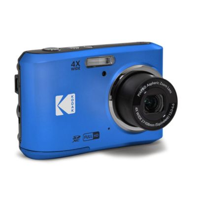 Kodak PIXPRO FZ45 Friendly Zoom 16MP Full HD Digital Camera, Blue, Bundle with 32GB Memory Card and Camera Bag