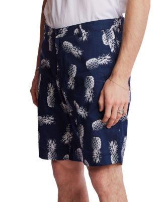 Men's Felix Slim Fit Pineapple Print 8-1/2" Shorts