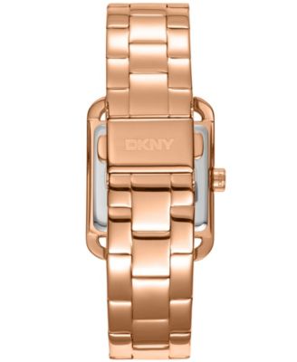 Women's City Midi Rose Gold Dial Rose Gold-Tone Stainless Steel Bracelet Watch 27x34.5mm