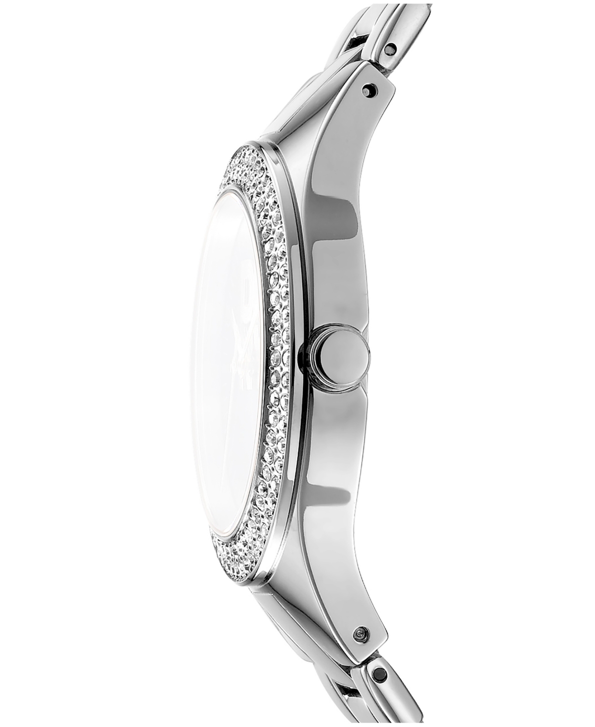 Dkny Women's Parsons Glitz Stainless Steel Bracelet Watch, 38mm