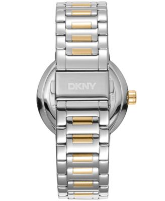 Women's Eastside Logo Silver Dial Gold Two-Tone Stainless Steel Bracelet Watch 36mm