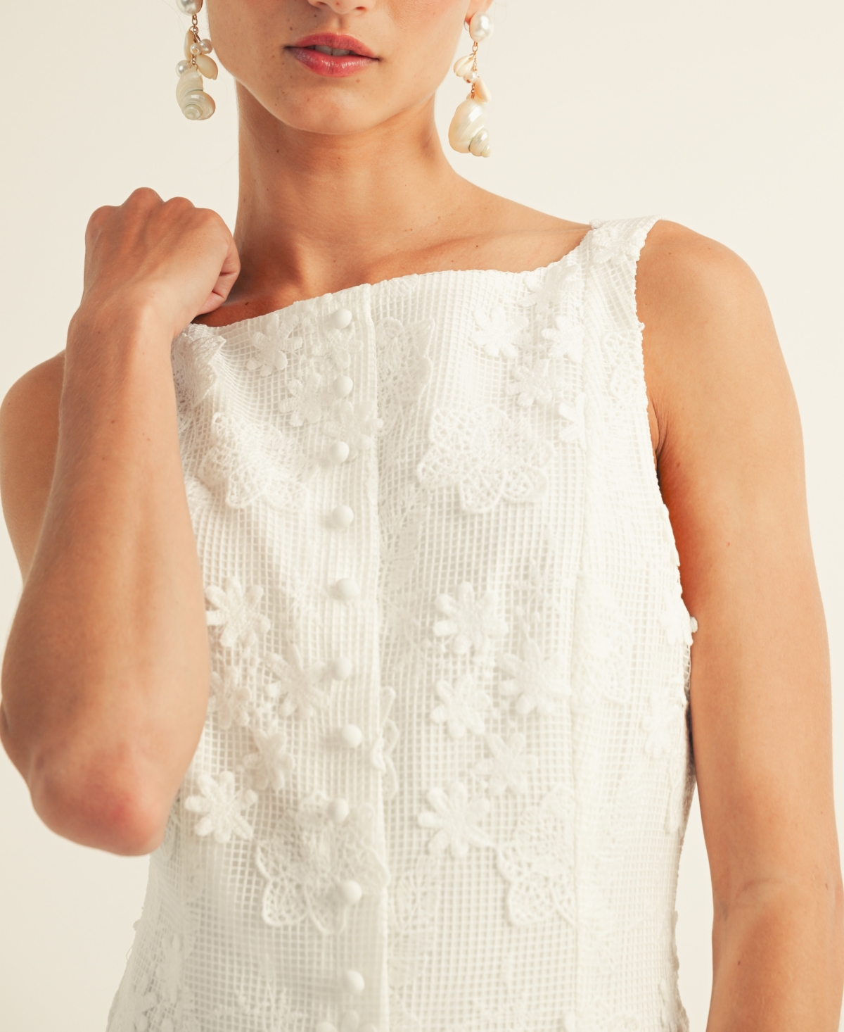 Arose Studio, Inc Women's Capri Lace A-line Dress