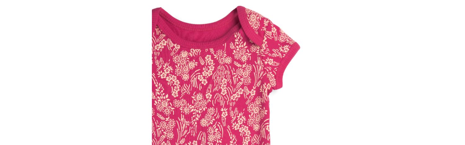 Baby Fair Trade Organic Cotton Short-Sleeve Bodysuit