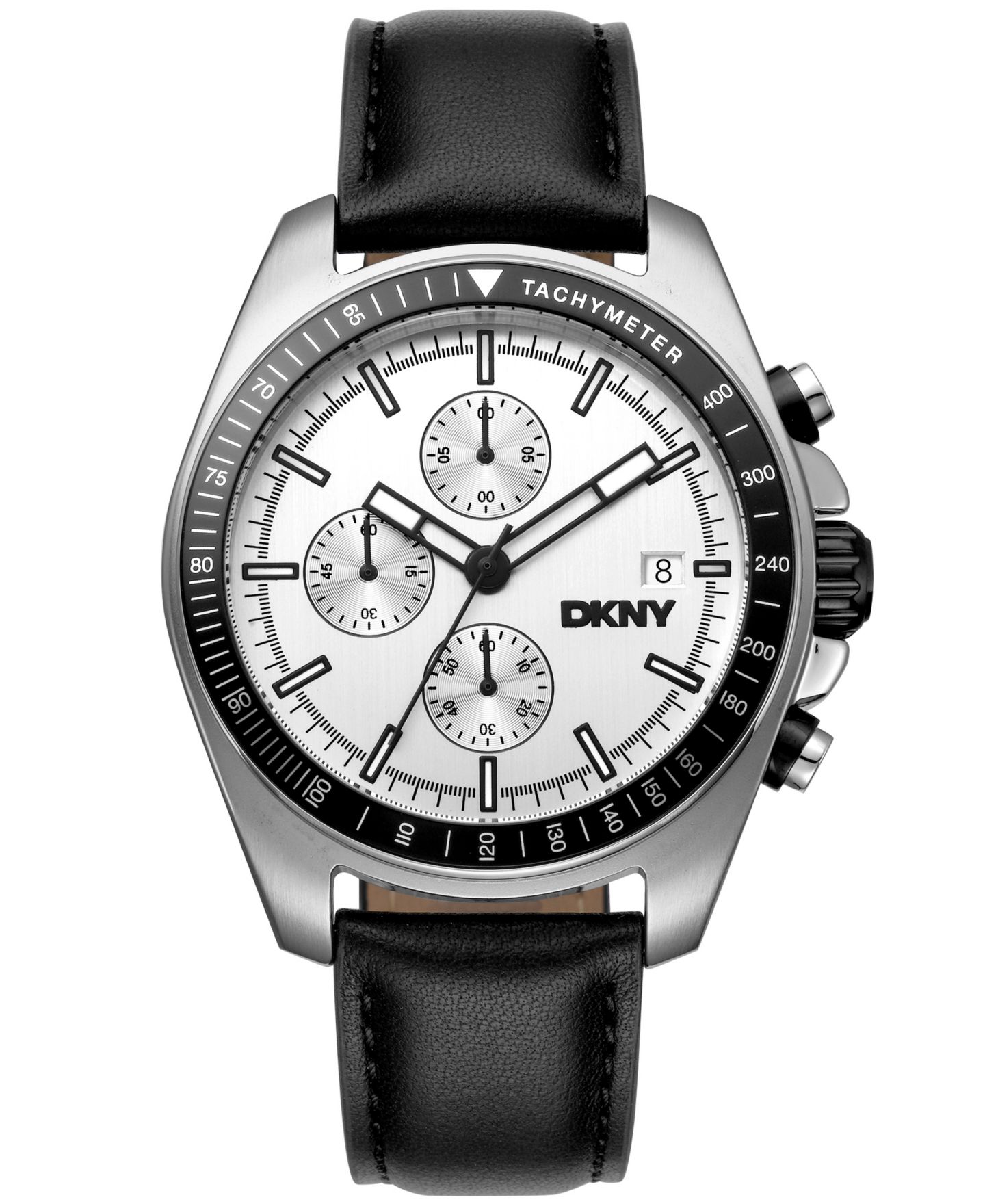 Мужские часы DKNY Central Park Chronograph Stainless Steel Bracelet Watch, 42mm — фото 1