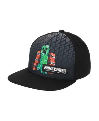 Boys Charged Creeper Youth 2-Pack Curved Bill Snapback Hat & Bi-Fold Wallet Combo Set