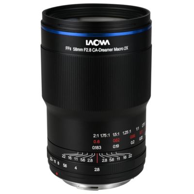 Laowa 58mm f/2.8 2X Ultra Macro APO Lens for Canon RF
