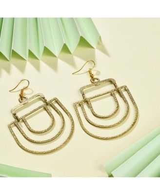 Women's Textured Drop Earrings