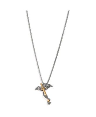 Women's Winged Pendant Necklace