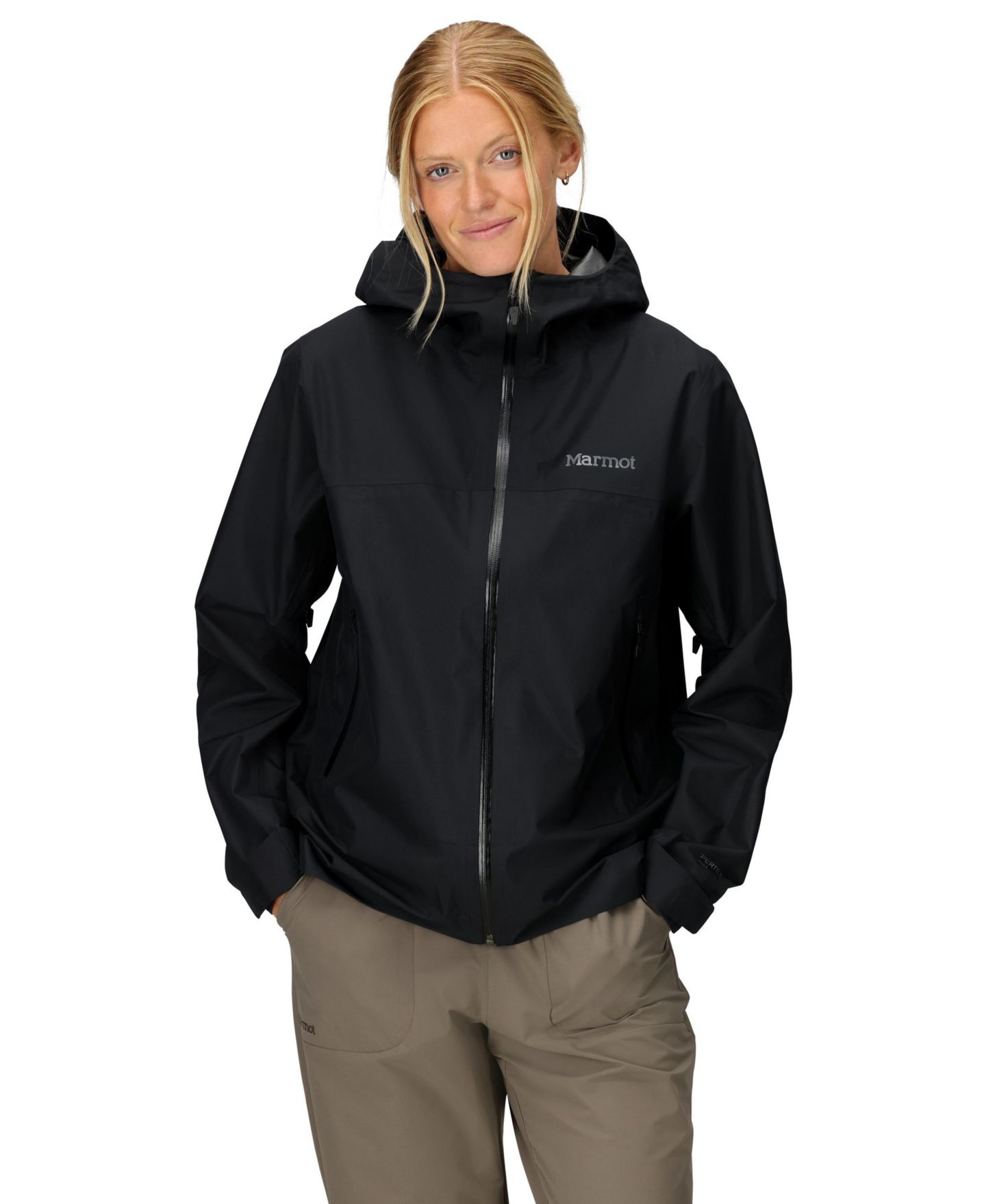 Женская куртка Marmot Minimalist Pertex, цвет: Чёрный — фото 1