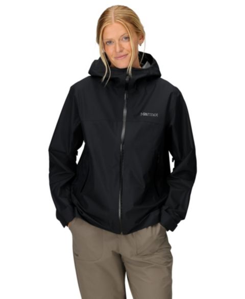 Женская куртка Marmot Minimalist Pertex, цвет: Чёрный