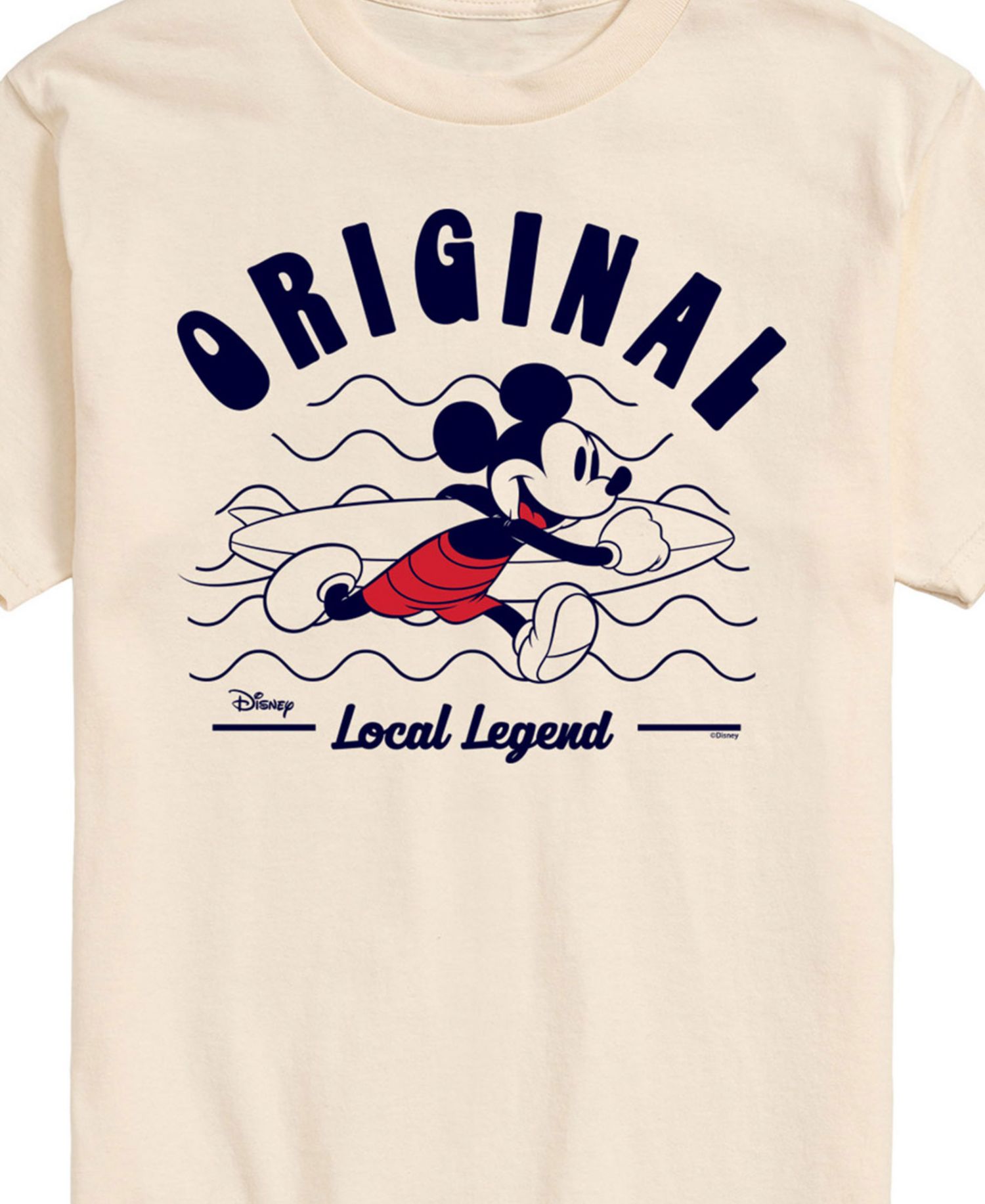 Men's Disney Mickey's Original Local Legend Short Sleeve T-Shirt