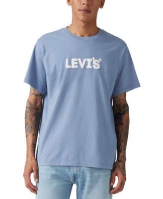Levi's - Men's Relaxed Fit Short Sleeve Box Tab Logo Crewneck T-shirt