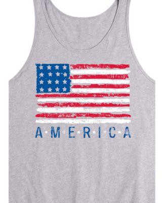 Men's American Flag Sleeveless Tank Top