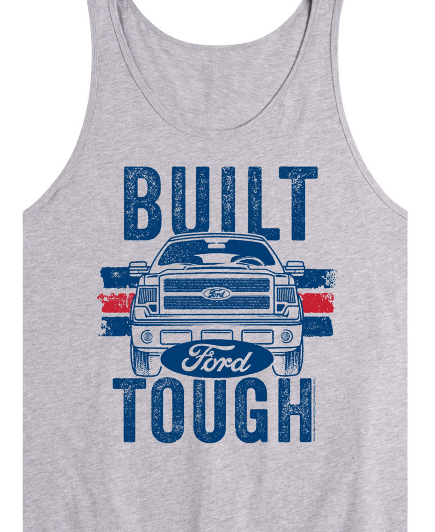 Мужской топ AIRWAVES Ford Built Tough Sleeveless, цвет: Серый — фото 2