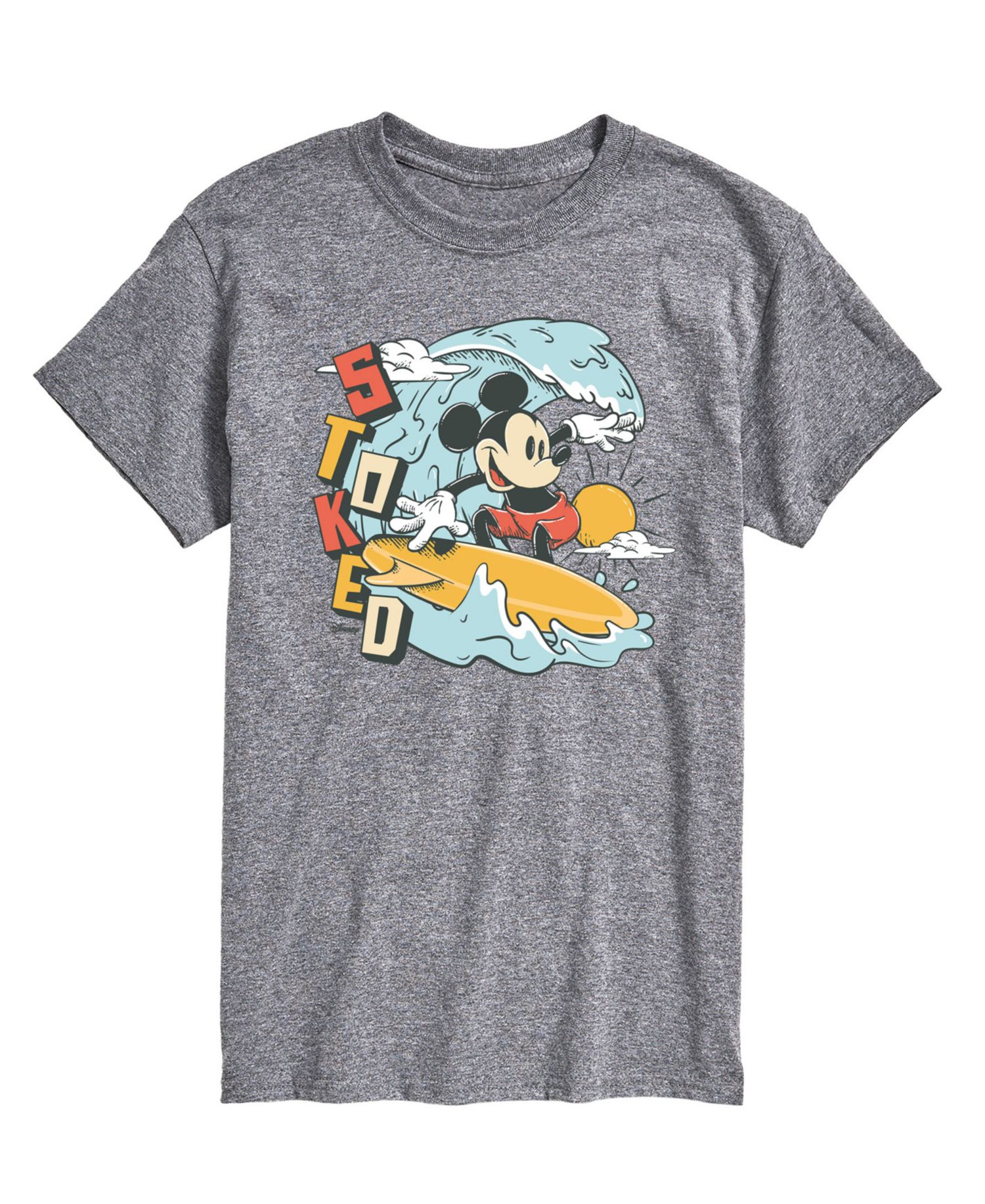 Men's Disney Mickey Stoked Short Sleeve T-Shirt