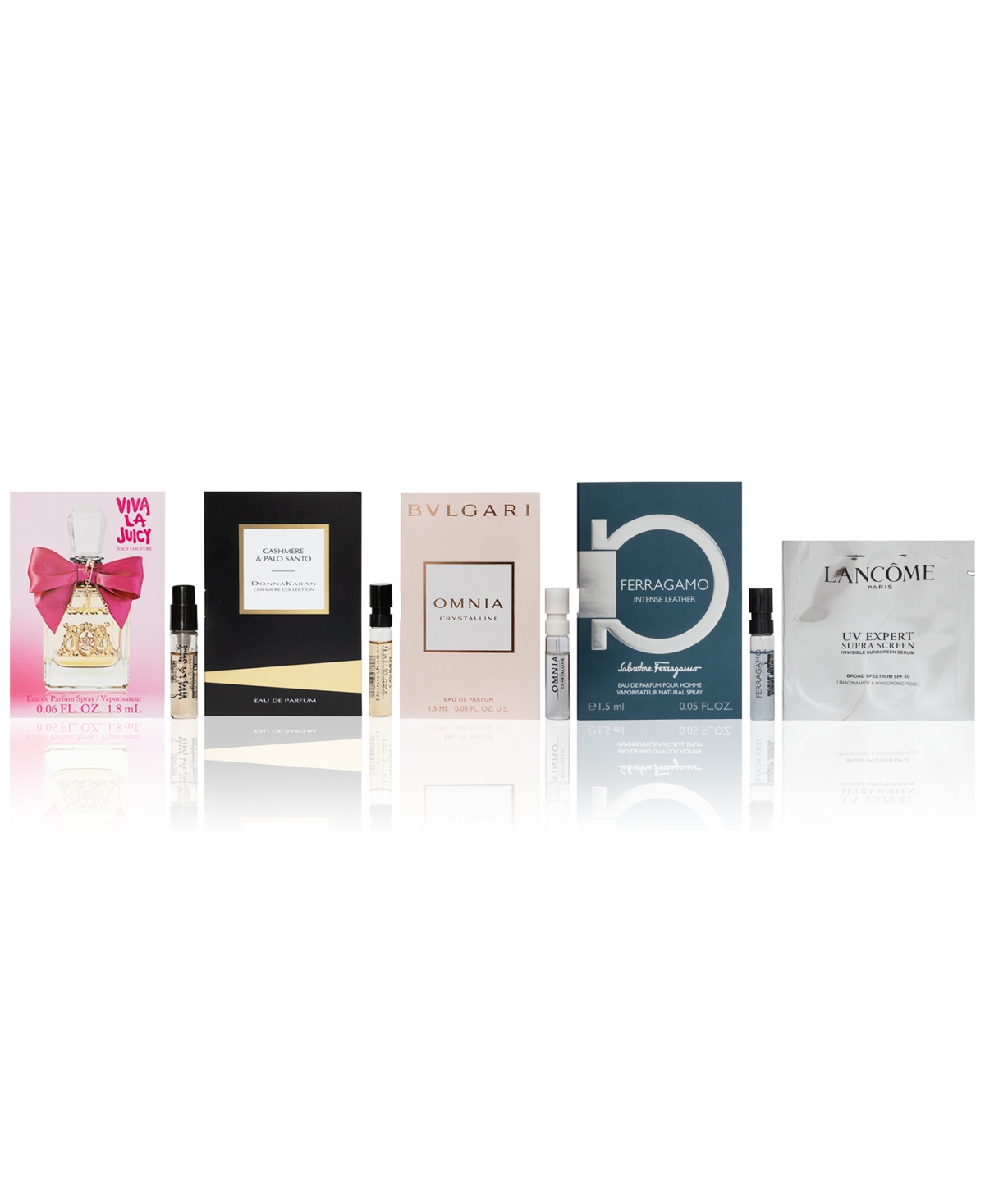 Free fragrance sampler with $100 Beauty or Fragrance purchase - LancÃ´me, Donna Karan  More