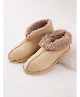 Ladies' Shearling Bootee Slippers