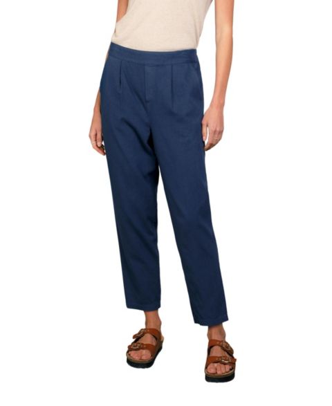 Женские брюки Celtic & Co. Twill Tapered Pull On, цвет: Тёмный тёмно-синий