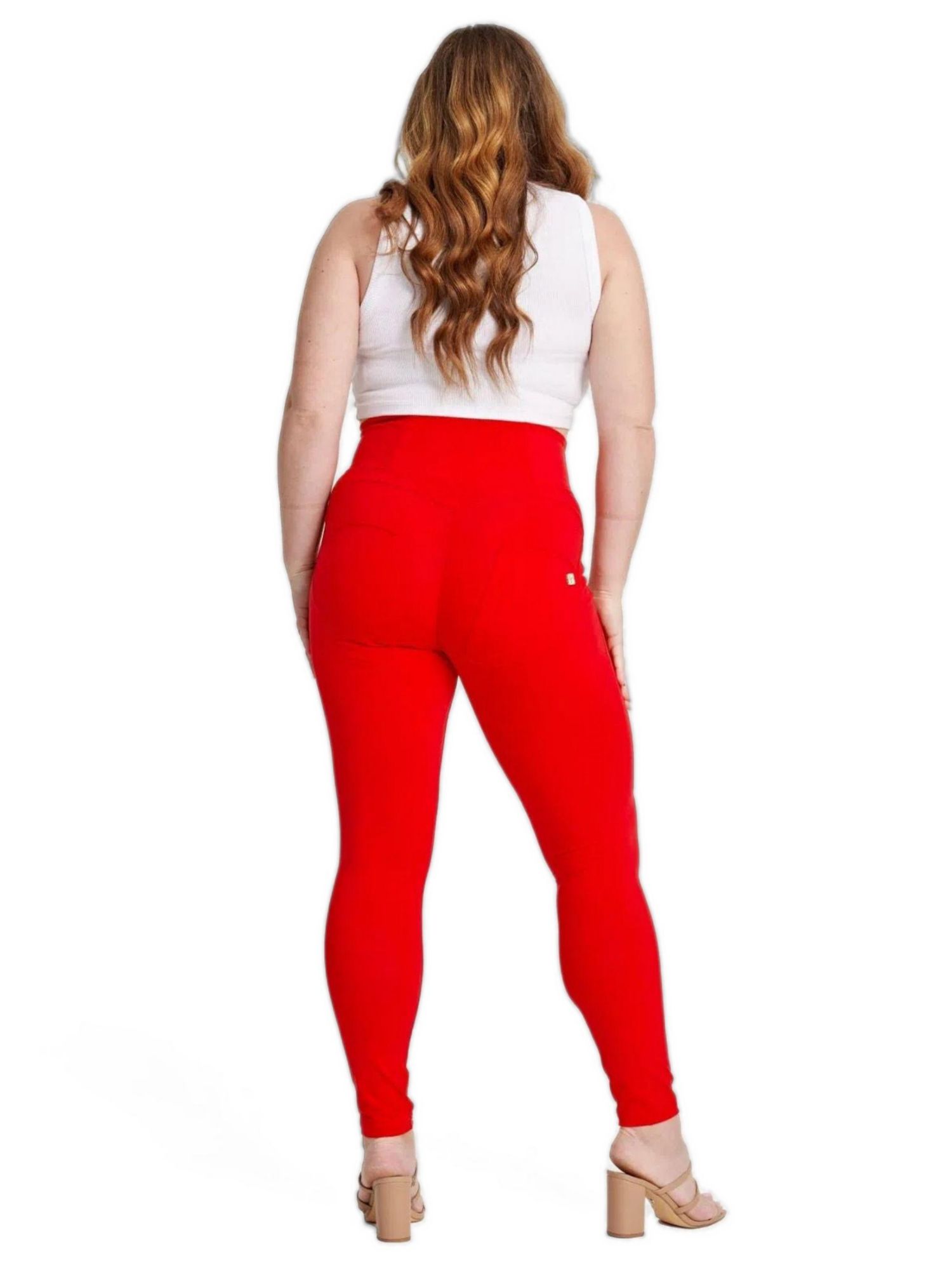 Women's Curvy Fashion High-Rise Sculpting Pants