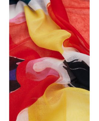 Women's Arty floral scarf