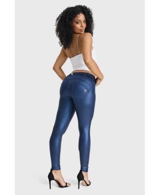 Women's Mid-Rise Sculpting Skinny Disco Pants