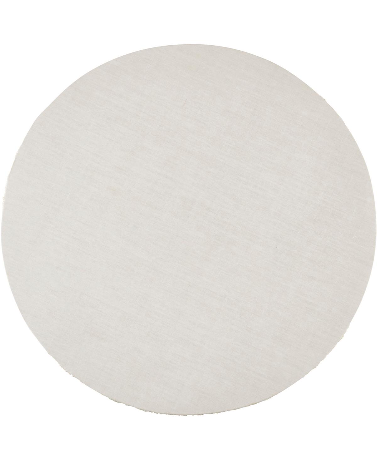 Saro Lifestyle Coastal Coral Beaded Placemats, 15" Round In Aqua
