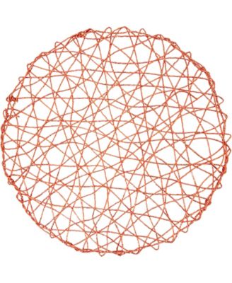 Intricate Wire Placemats, 15" Round