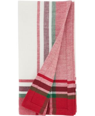 Simple Plaid Cotton Placemats and Napkins, Set of 8