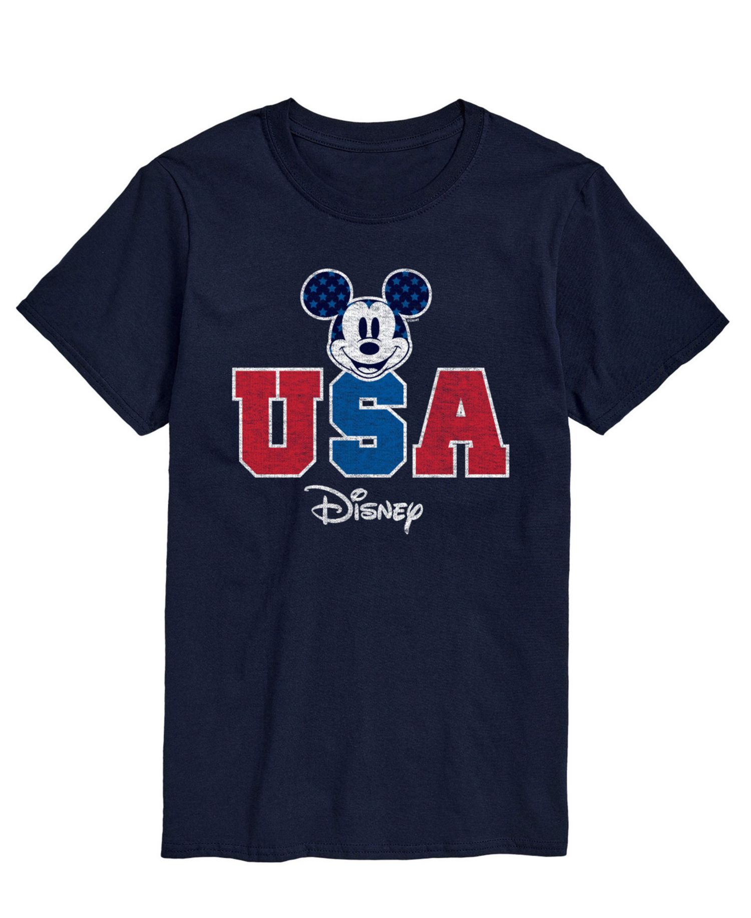 Men's Disney Mickey Mouse USA Short Sleeve T-Shirt