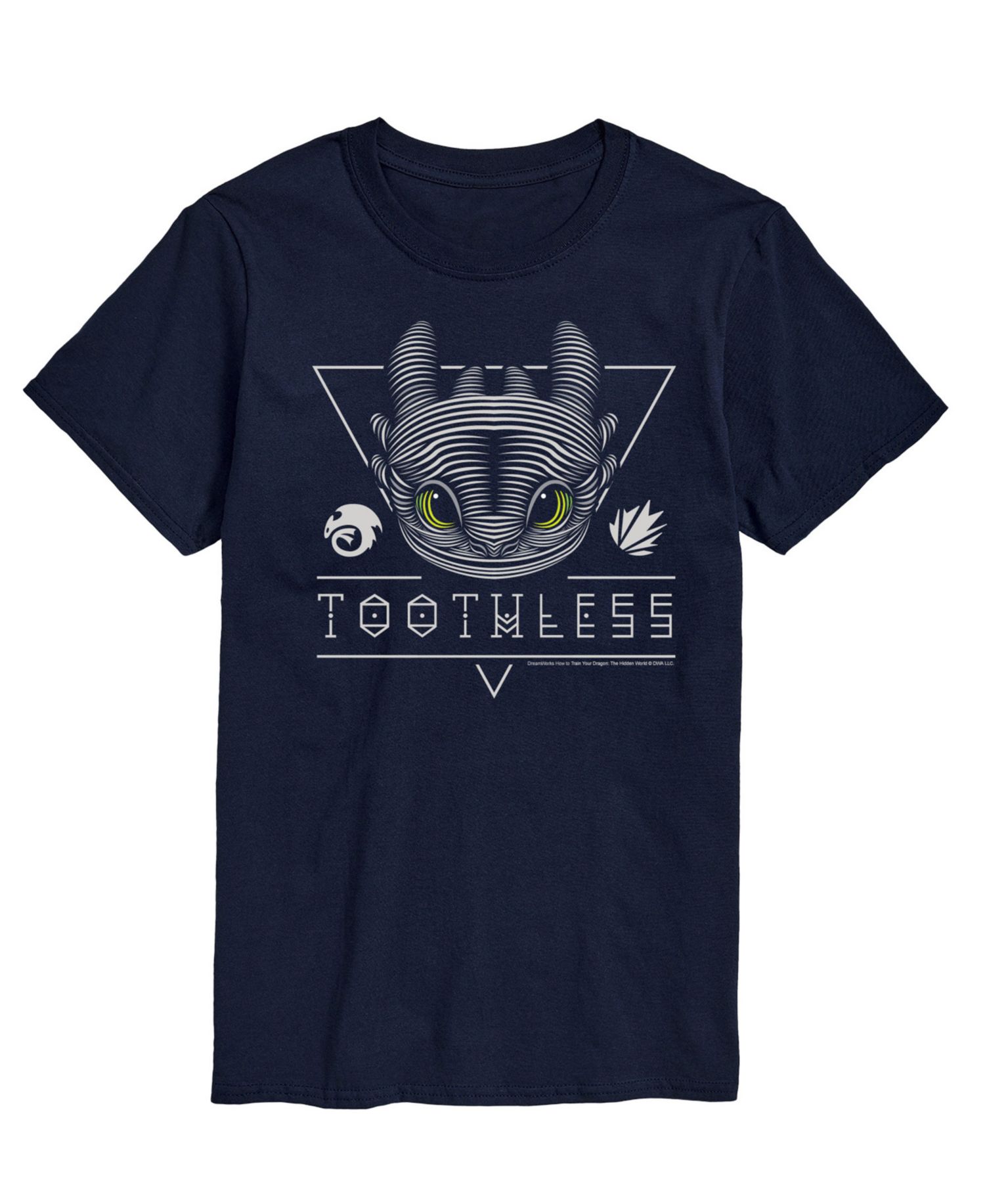 Men’s How to Train Your Dragon Toothless Short Sleeve T-Shirt