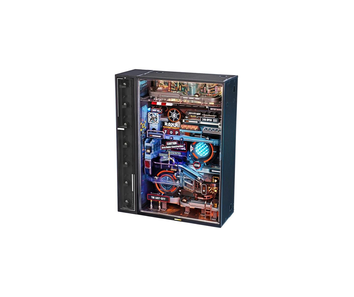 Детские конструкторы Flash Popup The Last City Powered 3D Wood Marble Run Puzzle, 130-Piece Set, Ages 14+ — фото 1