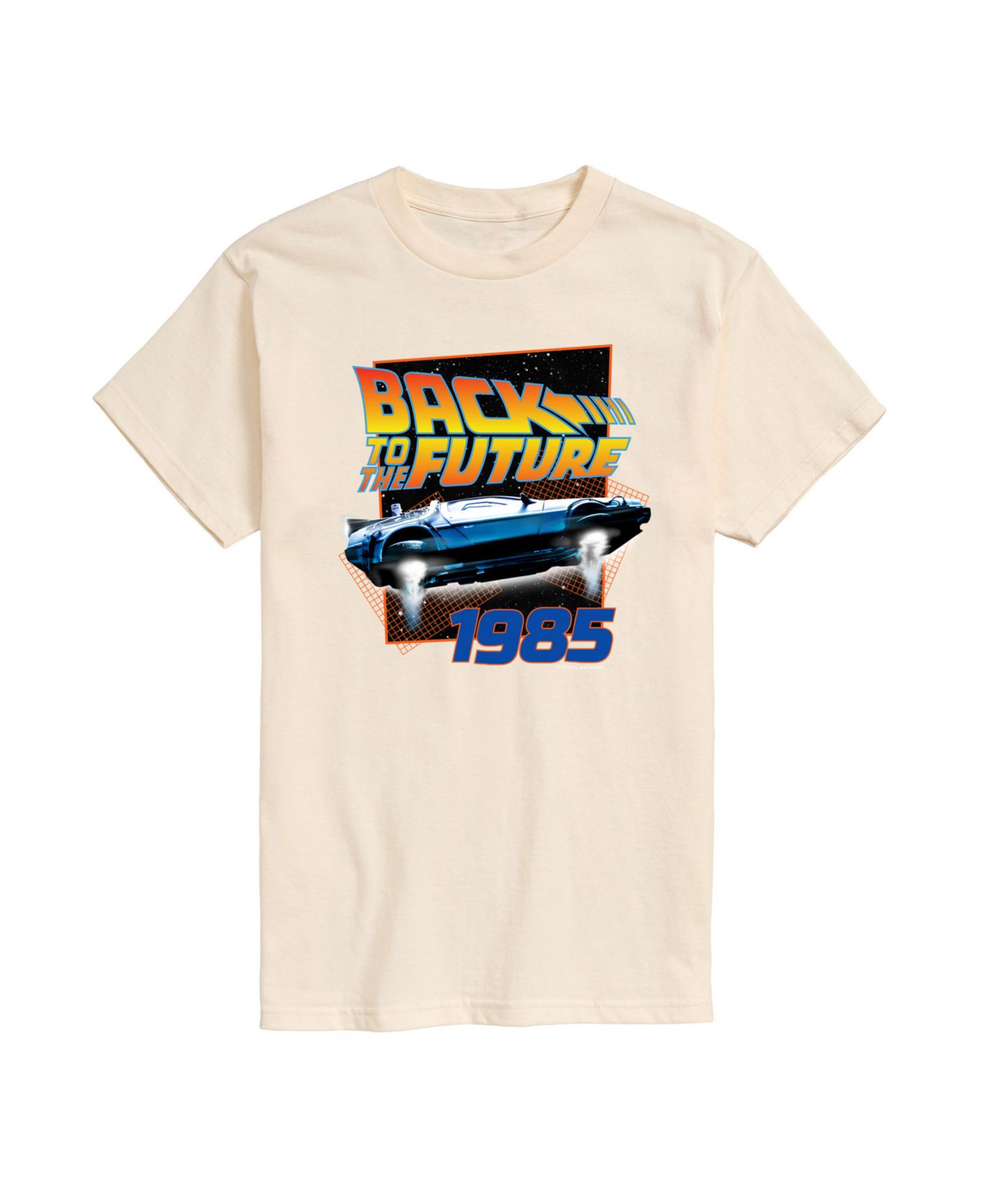 Мужская футболка AIRWAVES Back to The Future Short Sleeve, цвет: Бежевый / Хаки — фото 1